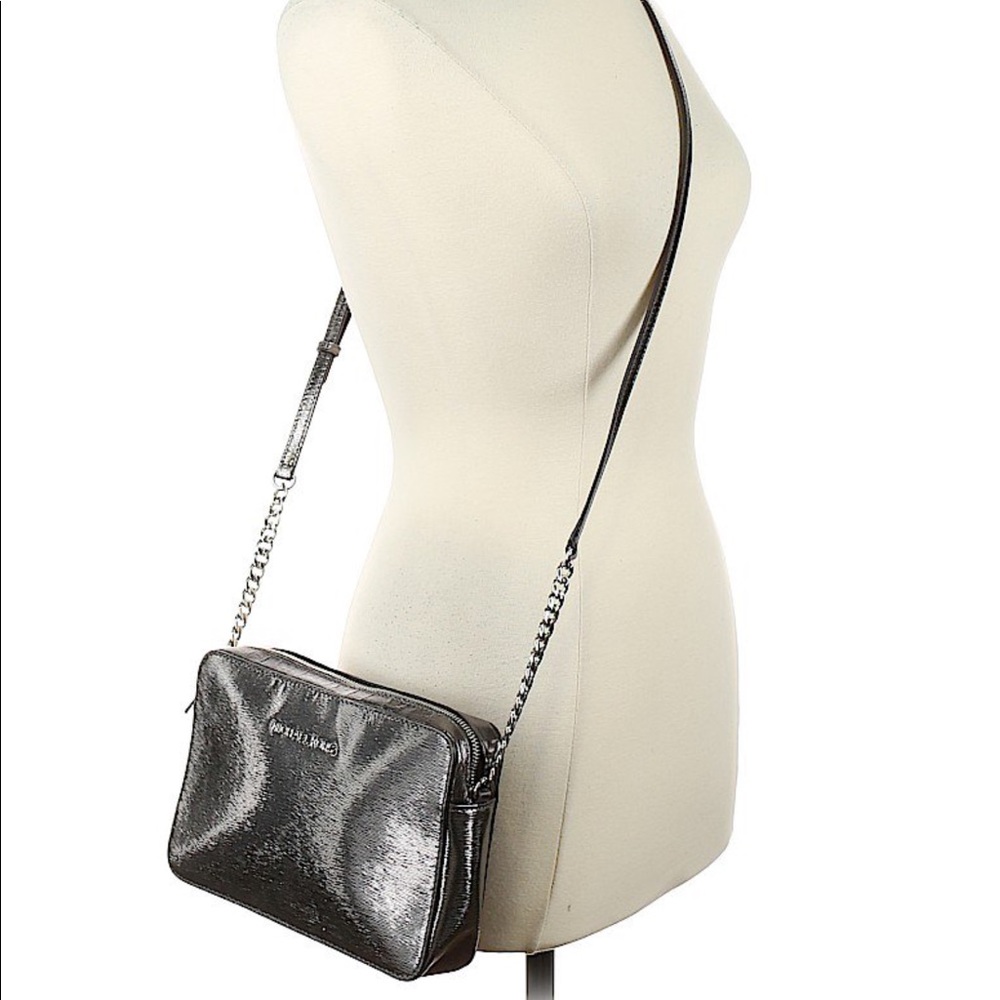 💜NWOT Gunmetal Michael Kors Crossbody Bag💜